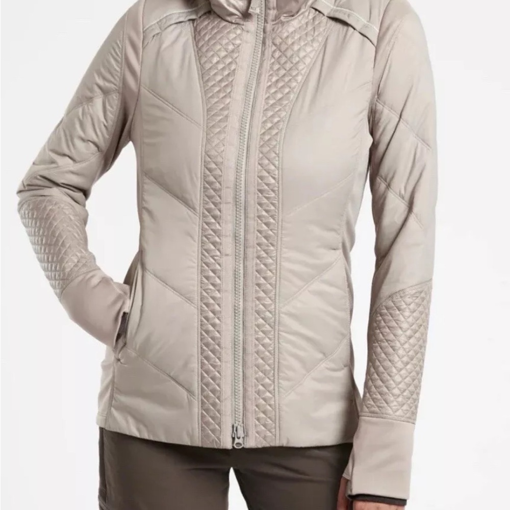 (Athleta Rock Ridge Primaloft Jacket -  - Med - Bluff Grey